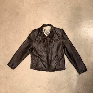 1980s marvin richards black leather